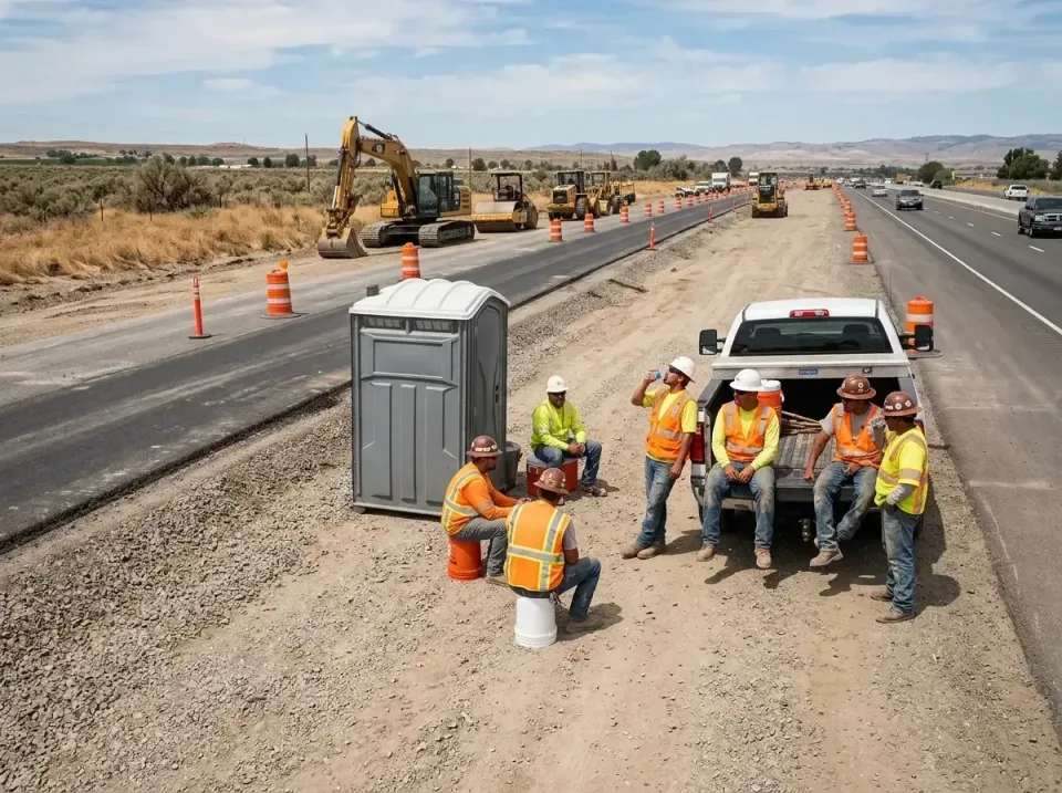 highway-road-construction-crew-007 — frequently asked questions, Porta Potty and Restroom Rentals in Boulder City, NV